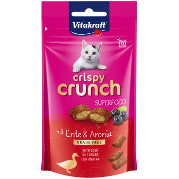 Vitakraft Crispy Crunch with Duck & Aronia 60g (3 Packs)